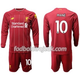 Liverpool Mane 10 Børn Hjemme 2019/20 - Fodboldtrøjer(L/S)